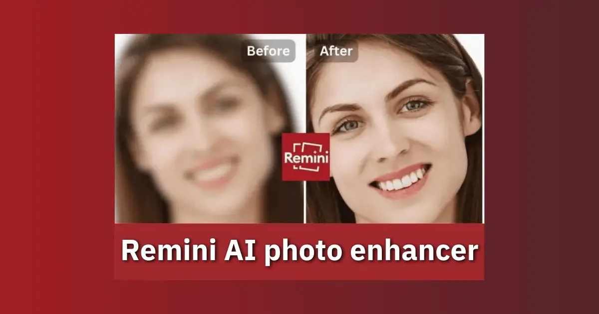 Remini AI photo enhancer